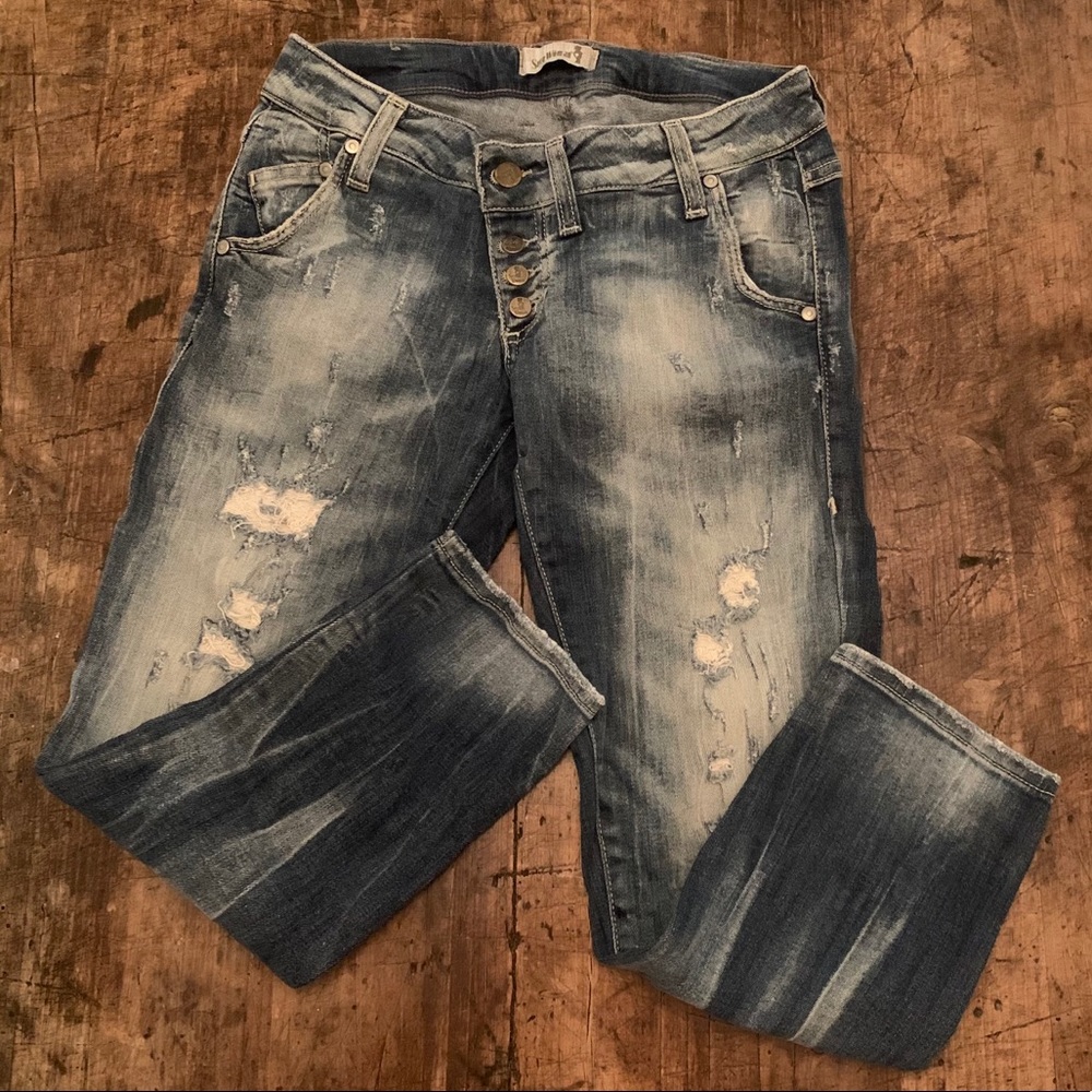 Cropped skinny jeans 💫